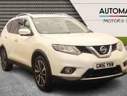 White Used 2016 Nissan X-Trail Tekna SUV | £9,590 (Fair price)