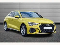 Yellow Used 2024 Audi A3 e-tron S-Line Hatchback | £25,795 (Fair price)