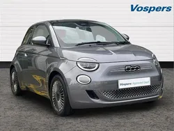 Grey Used 2021 Fiat 500e Icon Hatchback | £11,489 (Fair price)