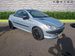 Silver Used 2003 Peugeot 206 CC Cabriolet | £2,000