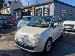 White Used 2010 Fiat 500 Lounge Hatchback | £3,395 (A bit pricey)