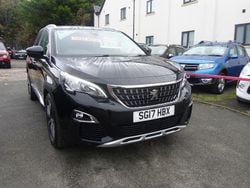 Black Used 2017 Peugeot 3008 Allure Hatchback | £7,995 (Expensive)