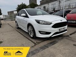 White Used 2017 Ford Focus ST-Line Hatchback | £7,595 (Good price)