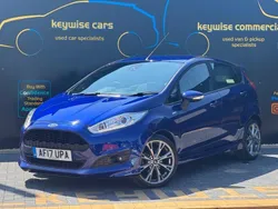 Blue Used 2017 Ford Fiesta ST-Line Hatchback | £9,290 (Fair price)