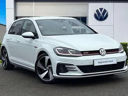 White Used 2019 VW Golf VII GTI Hatchback | £22,959 (Fair price)