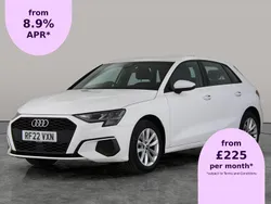 White Used 2022 Audi A3 Sportback Advanced Hatchback | £16,887 (Good price)