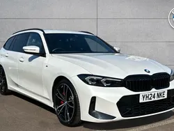 White Used 2024 BMW 320 M Sport Estate | £33,500 (A bit pricey)