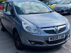 Silver Used 2008 Vauxhall Corsa Design Edition Hatchback | £2,489 (Good price)