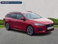Red Used 2024 Ford Focus ST-Line X Estate | £21,790 (Fair price)