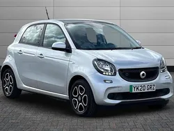 Cool silver Used 2020 Smart ForFour Electric Drive Premium Hatchback | £8,495 (Fair price)