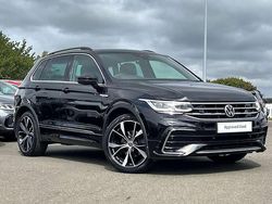 Black Used 2021 VW Tiguan R-line SUV | £26,595 (Fair price)