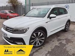 White Used 2017 VW Tiguan R-line SUV | £19,890 (Fair price)