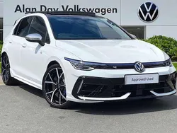 White New 2025 VW Golf VIII R Hatchback | £45,495 (Expensive)
