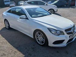 White Used 2014 Mercedes E220 AMG Coupe | £6,495 (Good price)