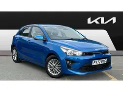 Blue Used 2023 Kia Rio 2 Hatchback | £13,936 (Fair price)