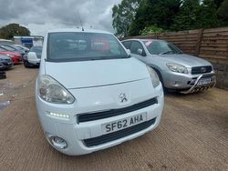 White Used 2012 Peugeot Partner Tepee S MPV | £2,390