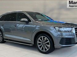 Grey Used 2017 Audi Q7 S-Line SUV | £25,490 (Fair price)