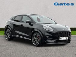 Black Used 2023 Ford Puma ST Hatchback | £23,299 (Fair price)