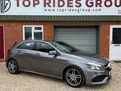 Grey Used 2018 Mercedes A160 AMG line Hatchback | £12,499 (Fair price)
