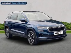 Blue Used 2022 Skoda Karoq SE L SUV | £19,480 (Fair price)