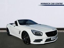 White Used 2014 Mercedes SL350 AMG Cabriolet | £19,995 (Fair price)