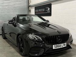 Black Used 2018 Mercedes E220 AMG line Cabriolet | £21,489 (Fair price)