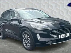 Black Used 2021 Ford Kuga Titanium SUV | £14,345 (Fair price)