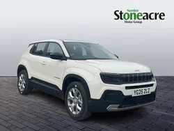 White New 2025 Jeep Avenger Altitude SUV | £19,495 (Good price)