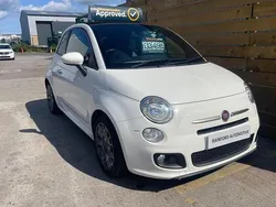White Used 2013 Fiat 500C S Cabriolet | £3,495 (Fair price)