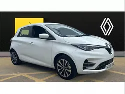 White Used 2020 Renault Zoe GT-Line Hatchback | £9,536 (Fair price)