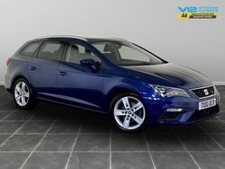 Blue Used 2018 Seat Leon ST FR Estate | £10,195 (Fair price)