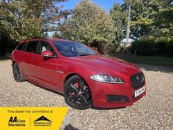 Red Used 2014 Jaguar XF Portfolio Sedan | £11,495