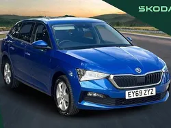 Blue Used 2019 Skoda Scala SE Hatchback | £10,370 (Fair price)