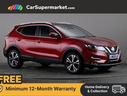 Red Used 2018 Nissan Qashqai N-Connecta SUV | £10,197 (Fair price)