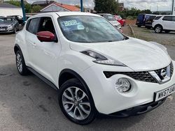 White Used 2017 Nissan Juke Tekna SUV | £5,995 (A bit pricey)