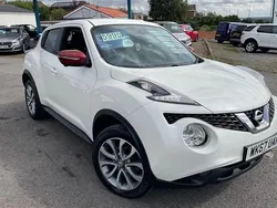 White Used 2017 Nissan Juke Tekna SUV | £5,995 (A bit pricey)