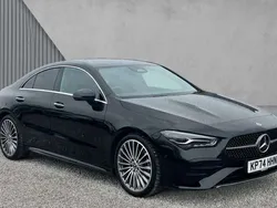 Black Used 2024 Mercedes CLA200 AMG Line Premium Coupe | £29,828 (Fair price)
