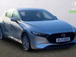 Silver Used 2021 Mazda 3 Hatchback | £13,099 (Good price)