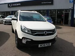 White Used 2018 Ssangyong Korando SUV | £9,395 (Fair price)