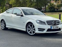 White Used 2011 Mercedes C180 AMG Coupe | £3,995 (Good price)