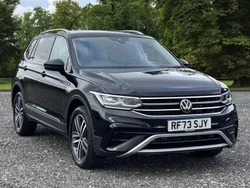 Black Used 2023 VW Tiguan Allspace Elegance SUV | £28,350 (Fair price)