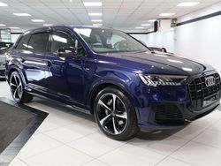 Blue Used 2021 Audi Q7 Black Edition SUV | £41,949 (Fair price)