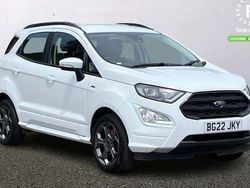White Used 2022 Ford Ecosport ST-Line SUV | £11,299 (Good price)