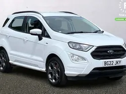White Used 2022 Ford Ecosport ST-Line SUV | £11,899 (Fair price)