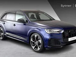 Blue Used 2024 Audi SQ7 Black Edition SUV | £68,750 (Fair price)