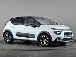 White Used 2023 Citroën C3 PureTech Hatchback | £10,998 (Fair price)