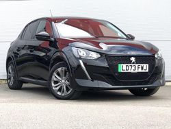 Black Used 2024 Peugeot e-208 Allure+ Hatchback | £14,795 (Fair price)