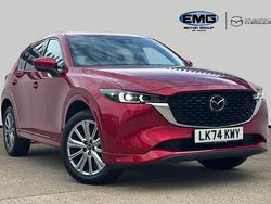 Red Used 2024 Mazda CX-5 Takumi-Line SUV | £27,795 (A bit pricey)