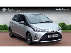 Silver Used 2019 Toyota Yaris Hatchback | £11,331 (Fair price)