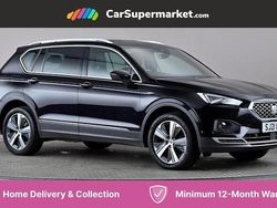 Black Used 2021 Seat Tarraco XCELLENCE SUV | £16,897 (Fair price)